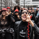 'The Rapist Is You' Protestors Chant Outside Weinstein Trial